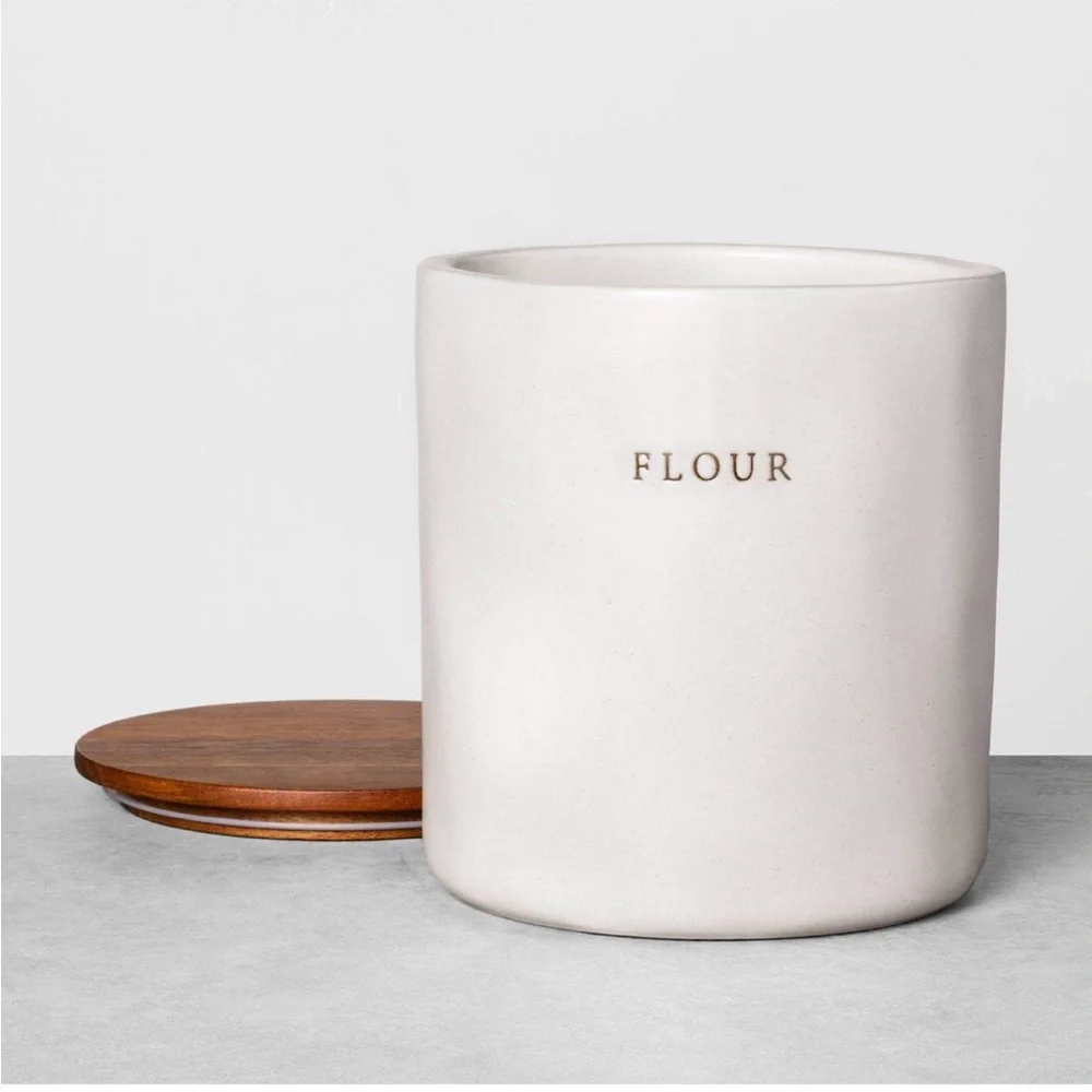 Hearth & Hand with Magnolia - Kitchen Canister Collection (Flour)